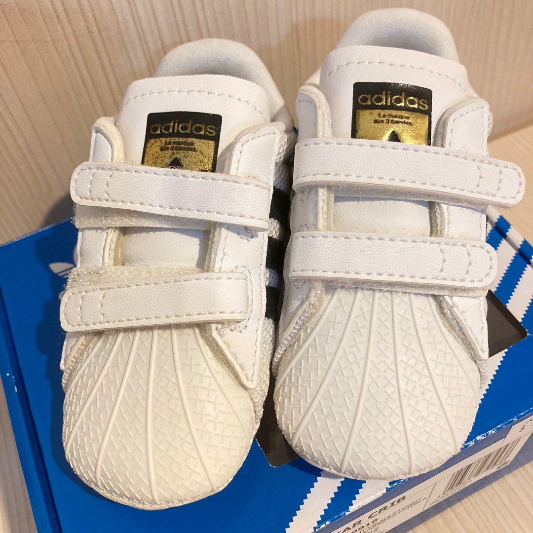 White adidas crib shoes outlet