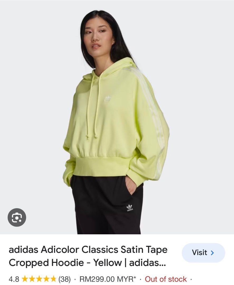 Womens adidas tape hoodie online