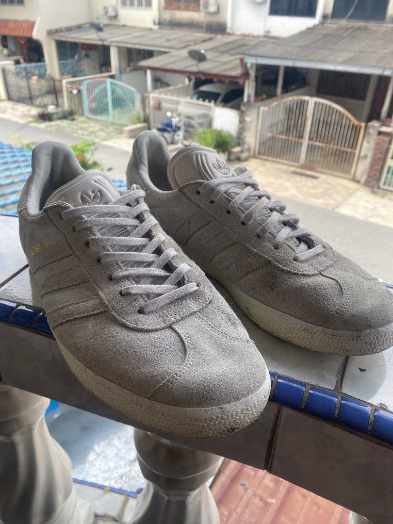 Adidas gazelle solid grey four silver outlet