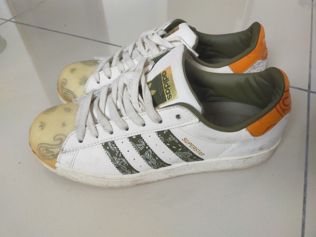 Adidas superstar vintage gold top