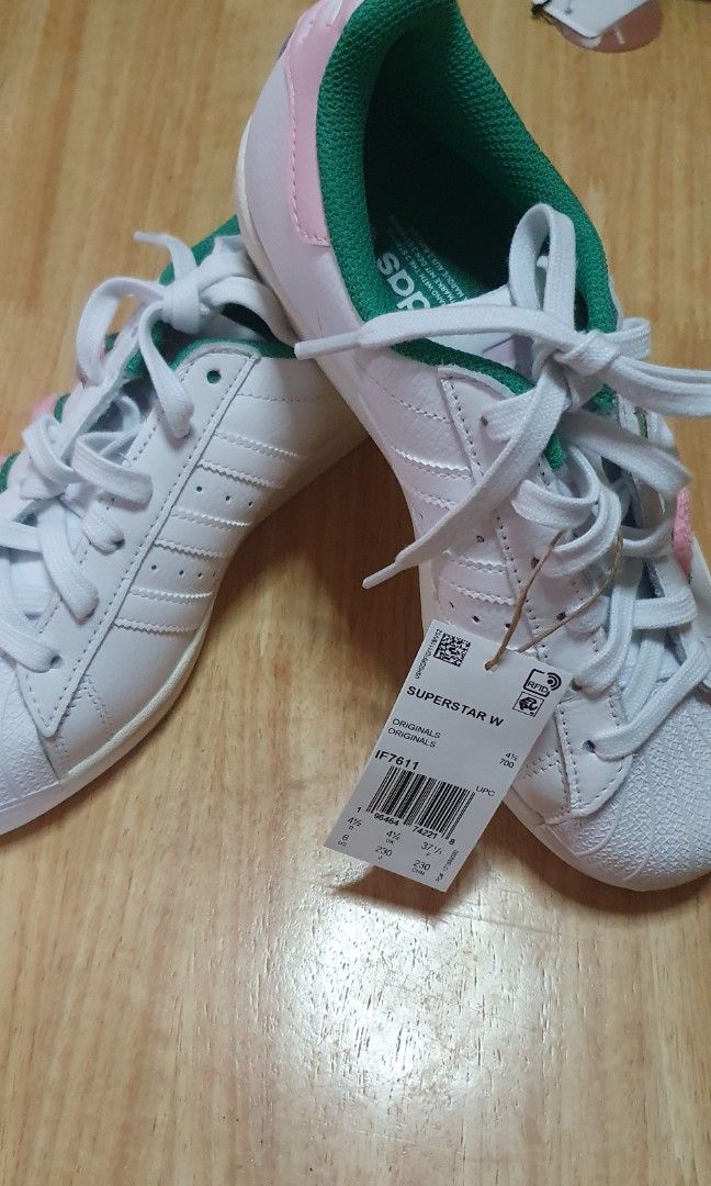 Adidas superstar top pink 37 5