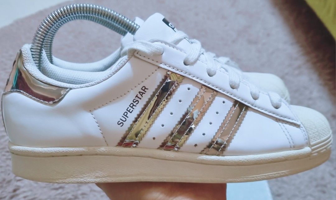 Adidas Superstar Women s 6 Women s Fashion Footwear Sneakers on