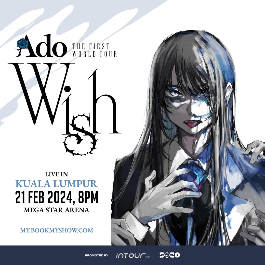 Ado World Tour Concert Ticket (Rock Zone), Tickets & Vouchers, Event