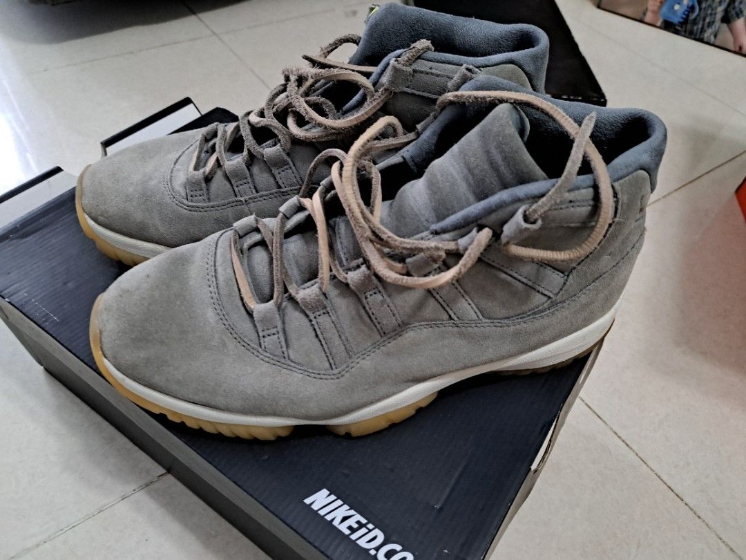 Air jordan 11 retro pinnacle Grey suede Carousell