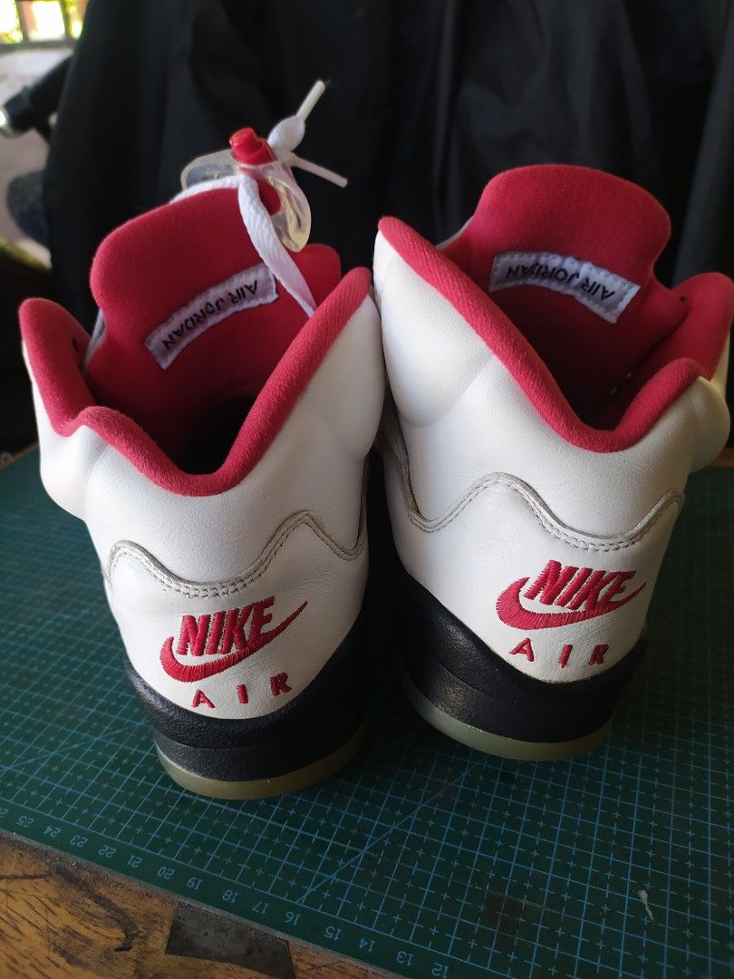 Jordan 5 deals fire red og