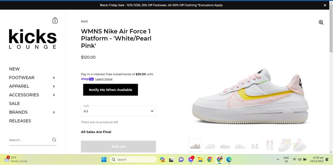 af1 platforms