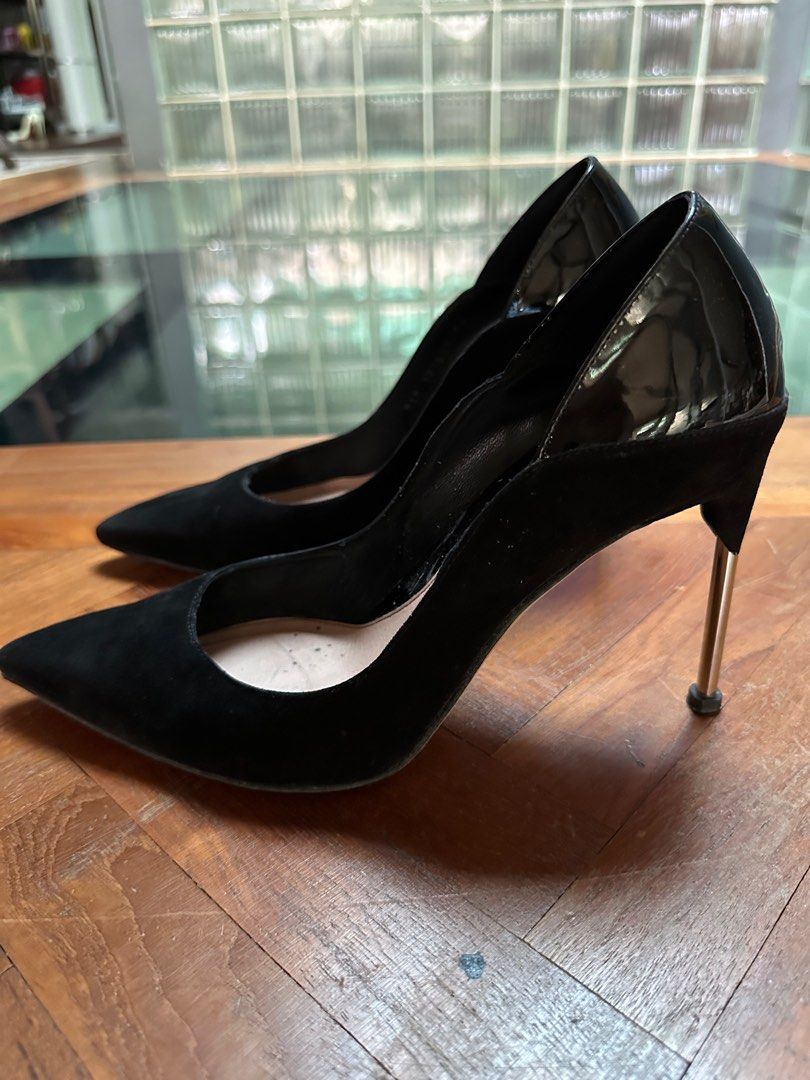 Womens black suede alexander mcqueen's hotsell