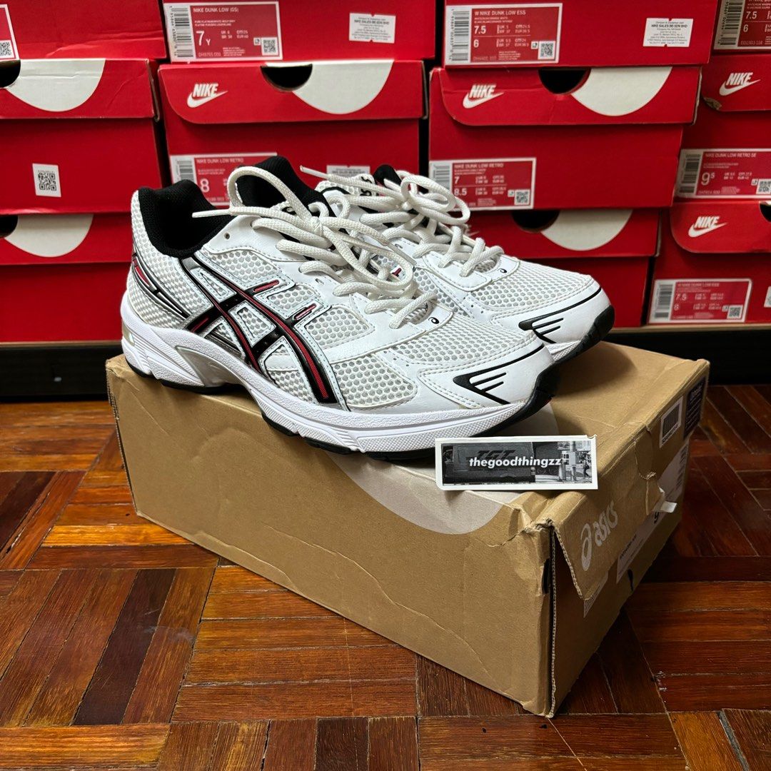 Asics Gel 1130 Electric Red Men s Fashion Footwear Sneakers on