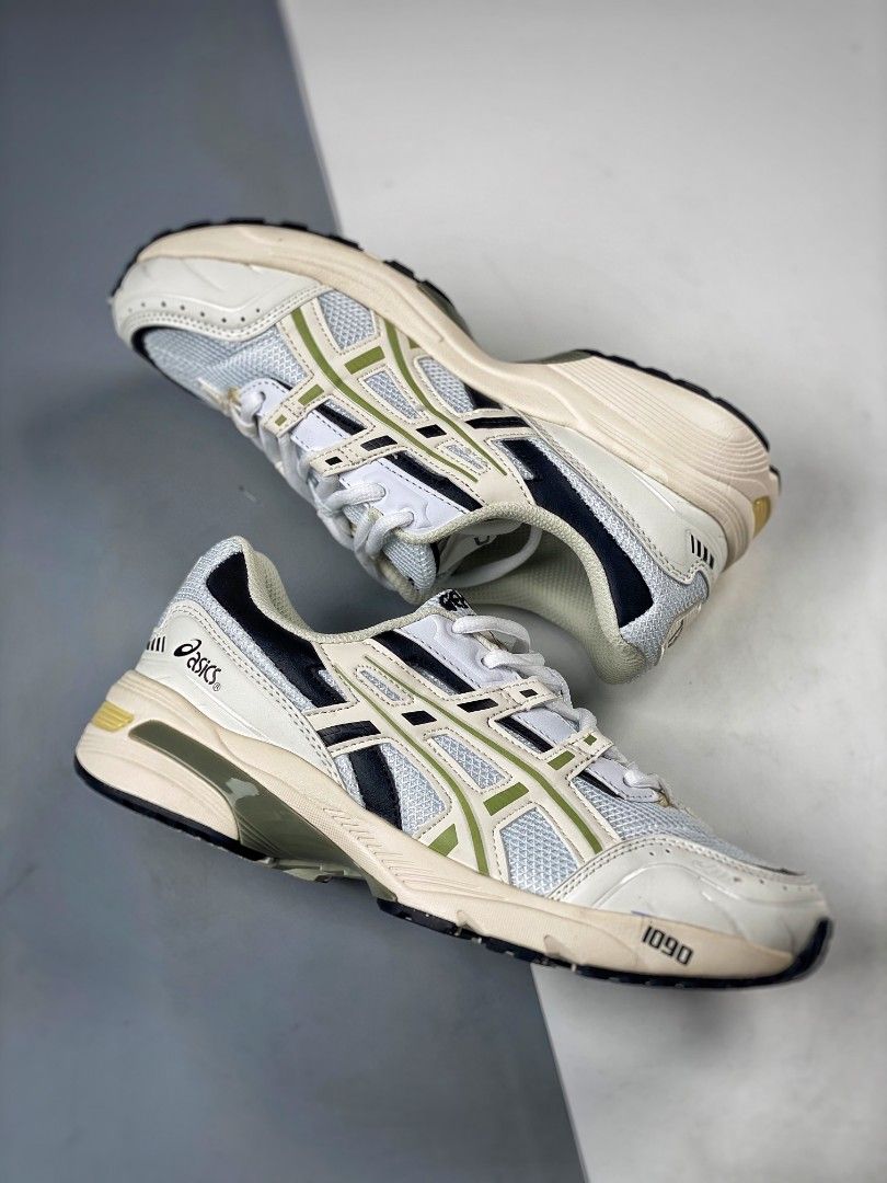 Asics Tiger GEL 1090 White Green running shoes