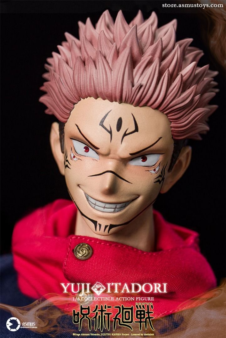 Asmus Toys Jujutsu Kaisen: Yuji Itadori 1:6 Scale Collectible Figure ...