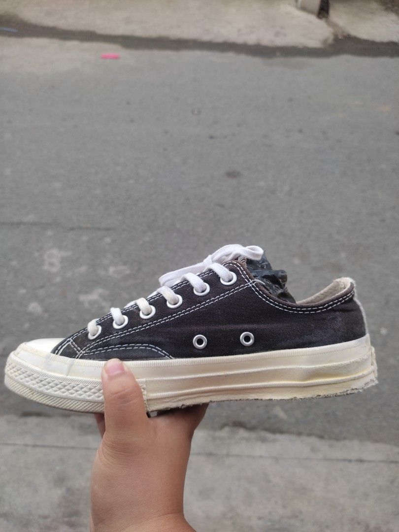 Converse x cdg low on feet online
