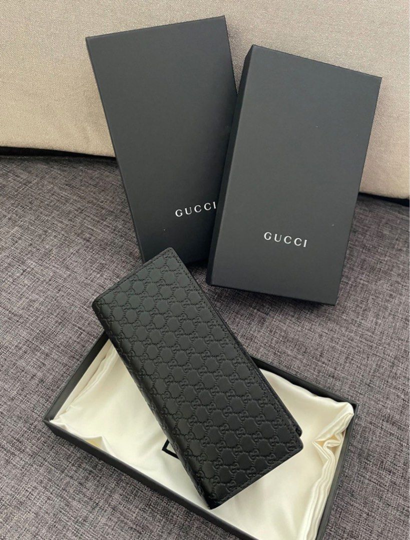 Authentic gucci mens wallet clearance