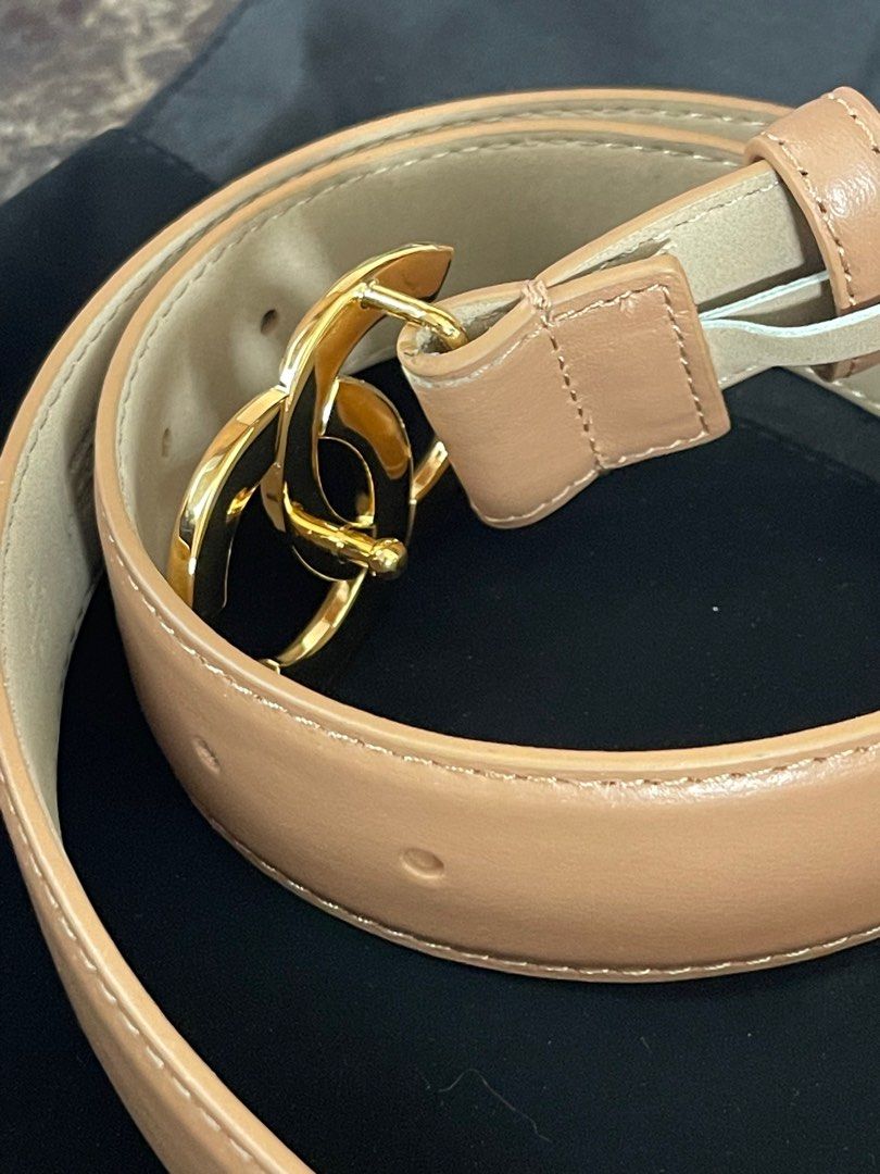 Authentic chanel belt top