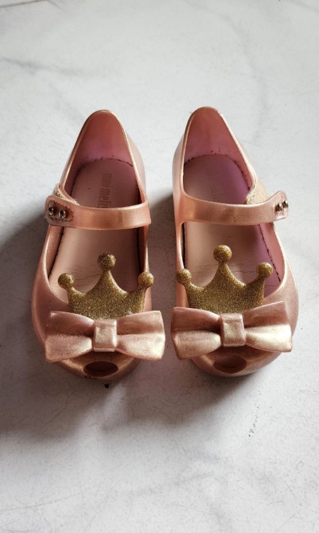 Mini melissa crown shoes shop