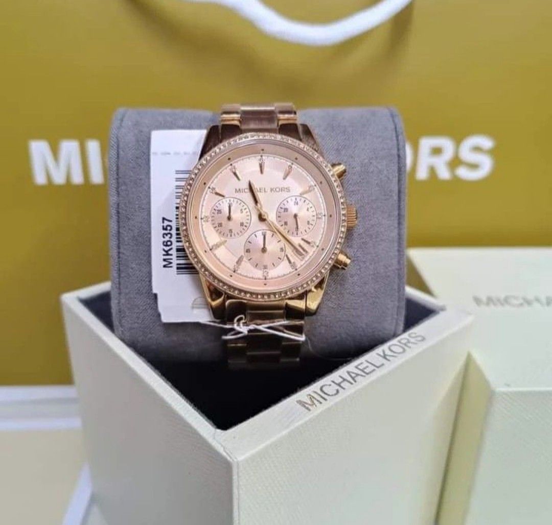 MICHAEL KORS CHAIN LADY PLAIN PAWNABLE MK WATCH | Shopee Philippines-sonthuy.vn