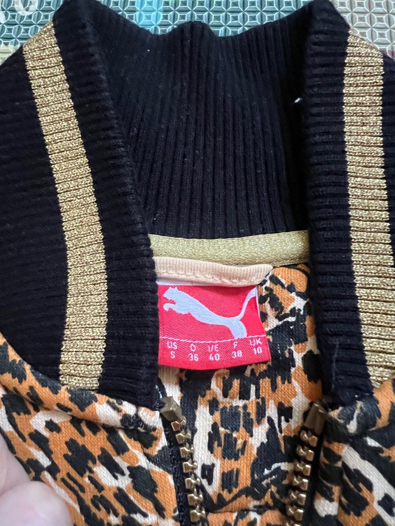 Puma store leopard jacket