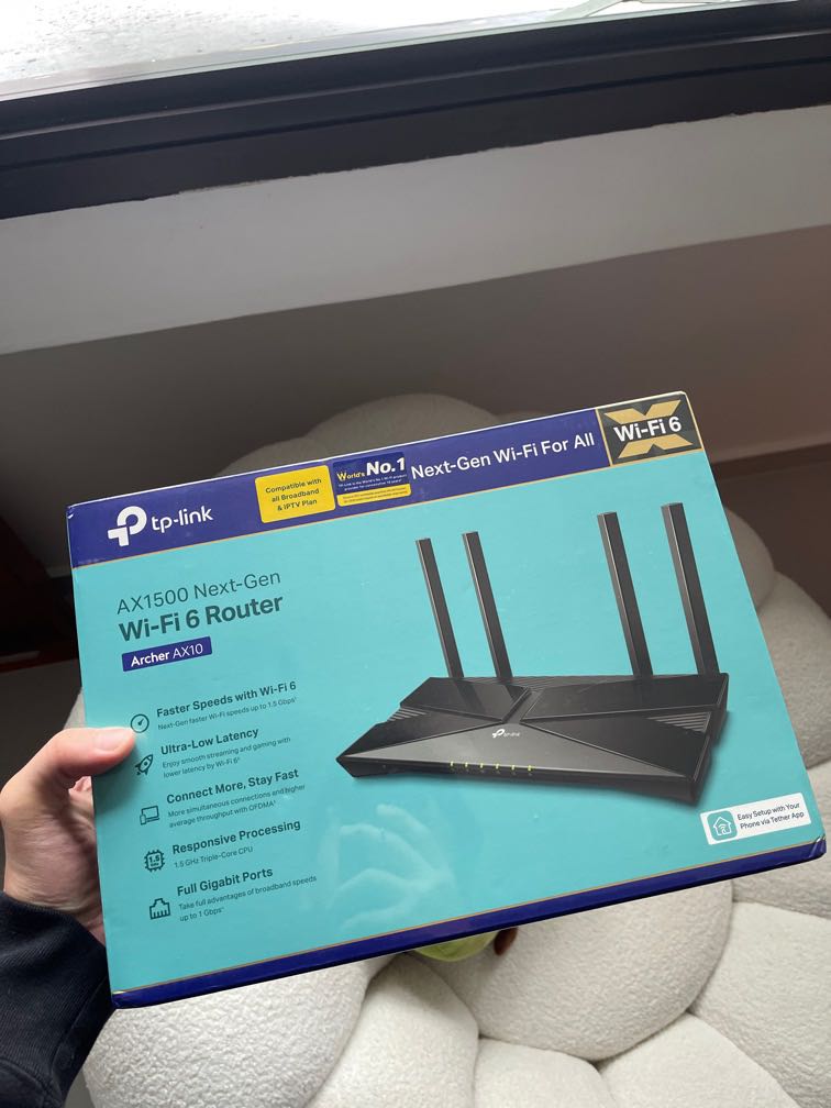 AX1500 Next-Gen Wi-Fi 6 Router TP-Link, Computers & Tech, Parts ...
