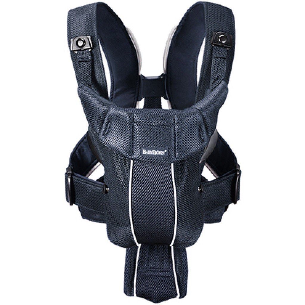 Baby bjorn active black mesh top