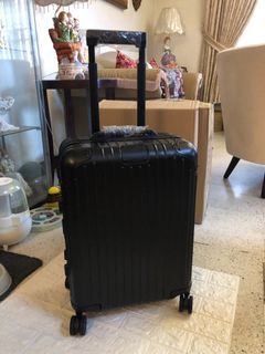 BACK ON STOCK!!! Aluminum Suitcase Carry On Cabin Size Luggage in Black color Aluminum