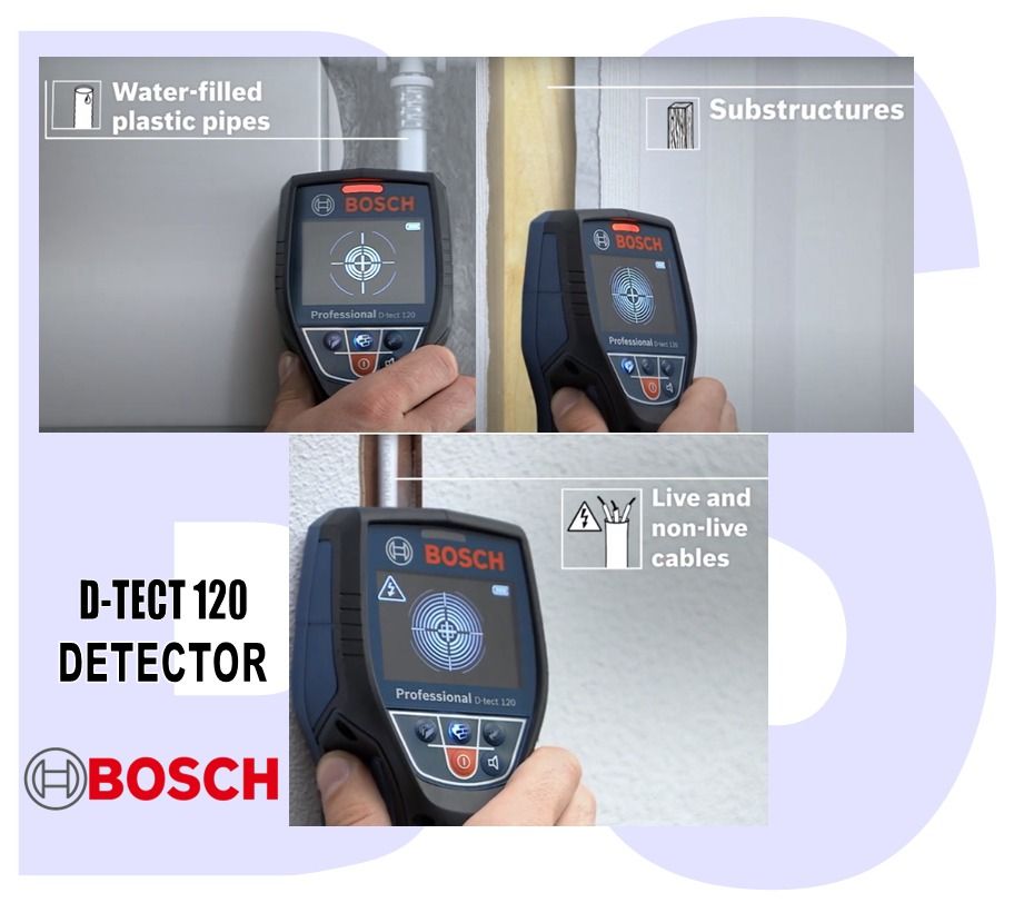 BANSOON BOSCH DTECT 120 Professional Detector. Spot measurement
