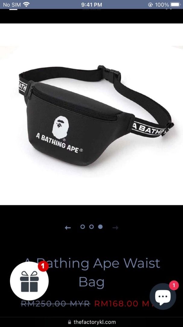 Bape bag Men s Fashion Bags Sling Bags on Carousell