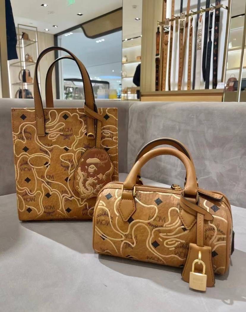 Bape x Mcm Bags, Luxury, Bags Wallets on Carousell