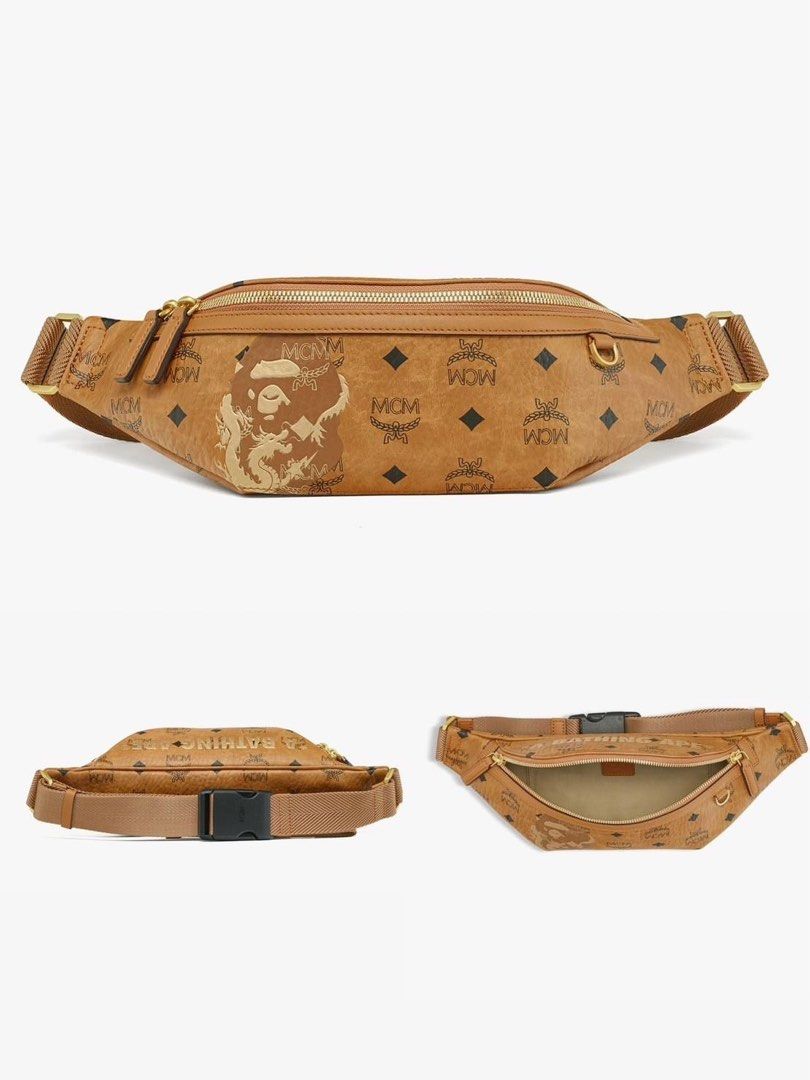 Mcm x top phenomenon fanny pack