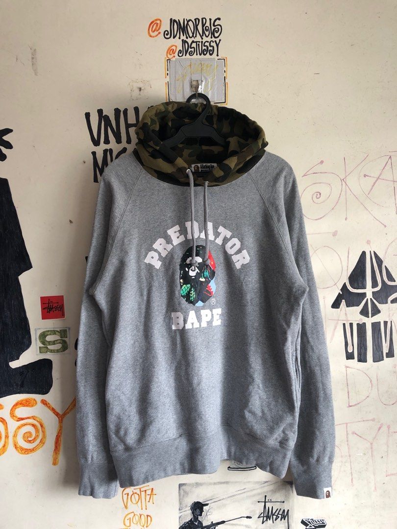 Predator hot sale bape hoodie