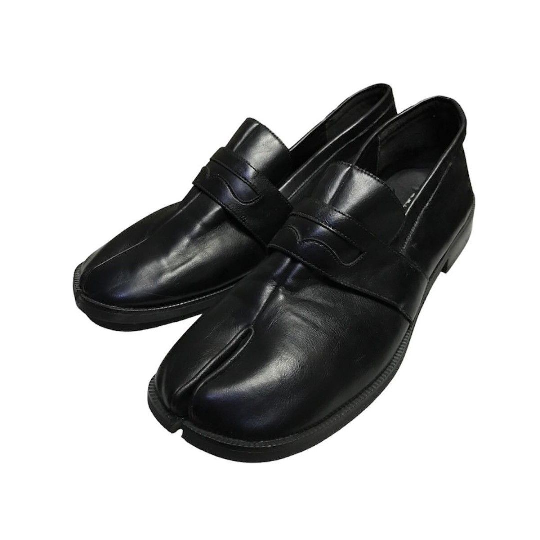 Laminated Leather Split-toe Loafers main image 0