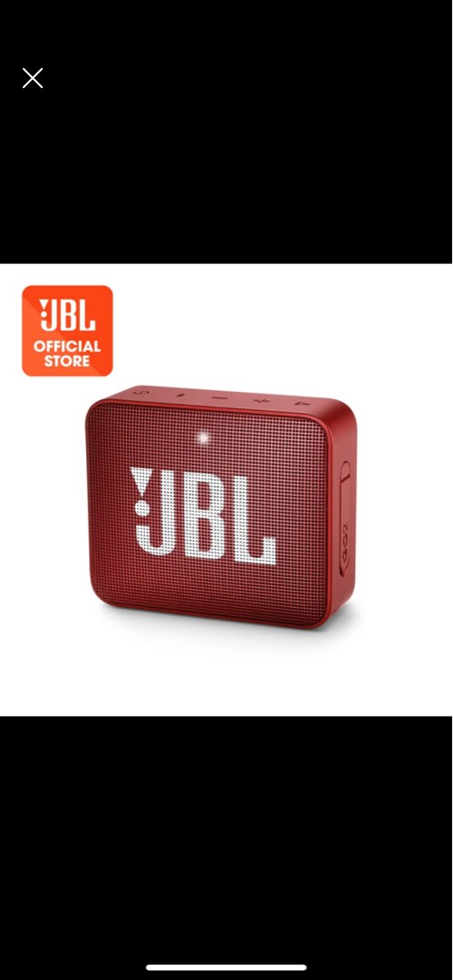 Bluetooth Speaker JBL go 2 red merah