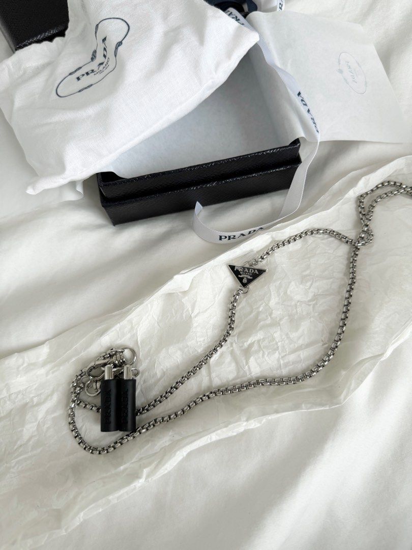 BNIB PRADA Chain for AirPods and AirPods Pro Case, Luxury