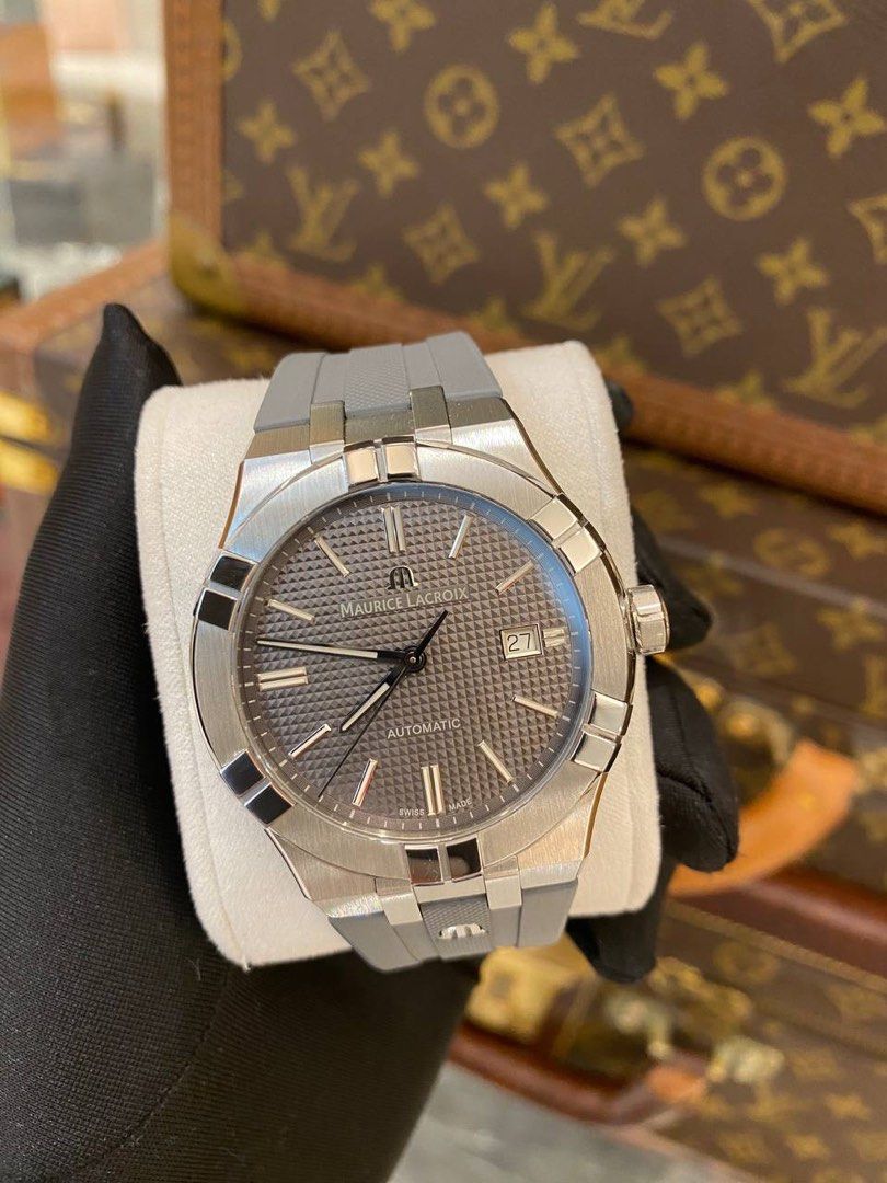 Maurice lacroix aikon best sale grey