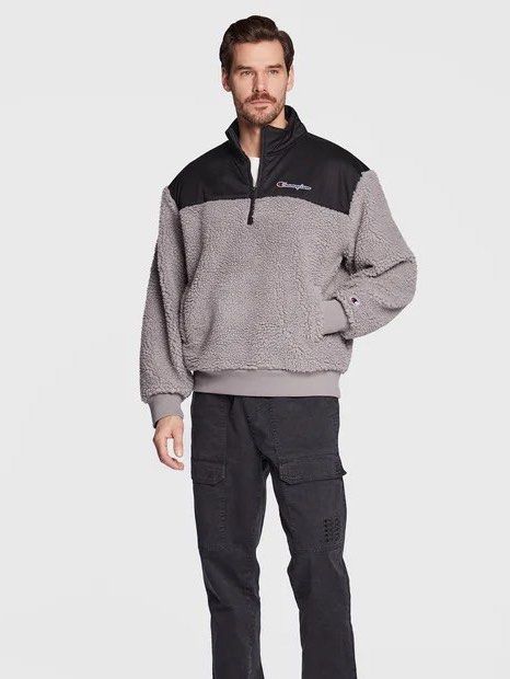 Men's champion hotsell fleece sweatshirt