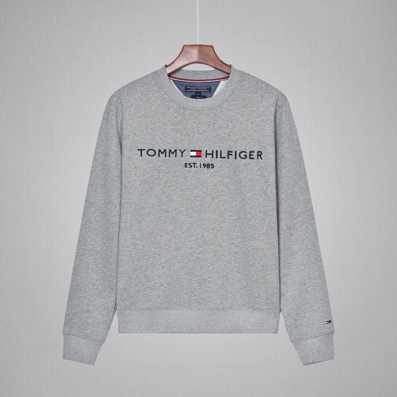White discount hilfiger sweatshirt