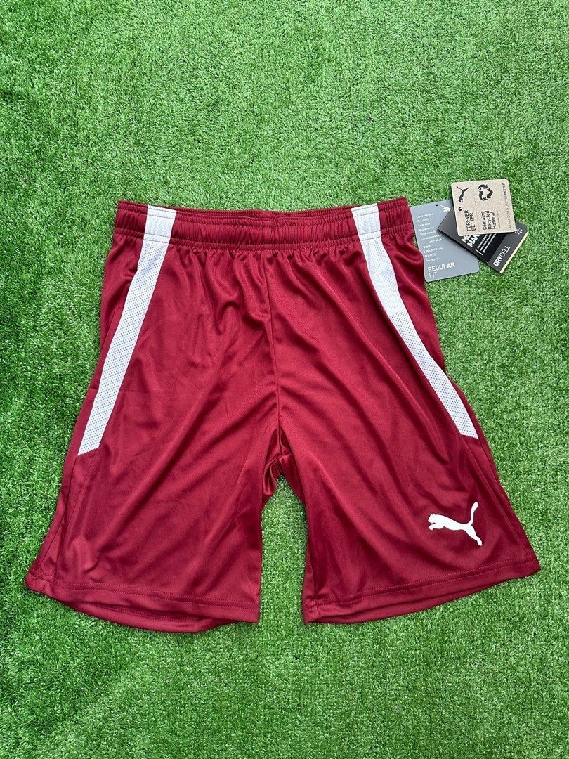 Puma cheap shorts red