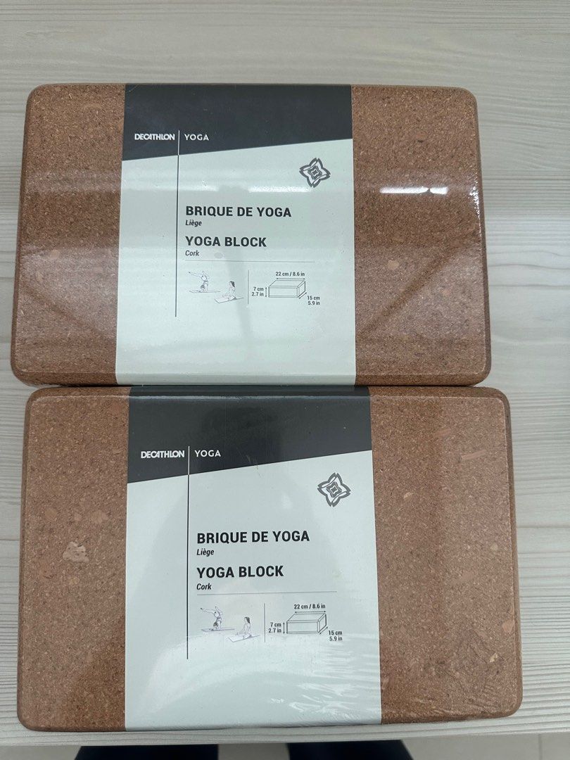 Domyos by Decathlon YOGA CORK BRICK - BROWN Yoga Blocks Price in