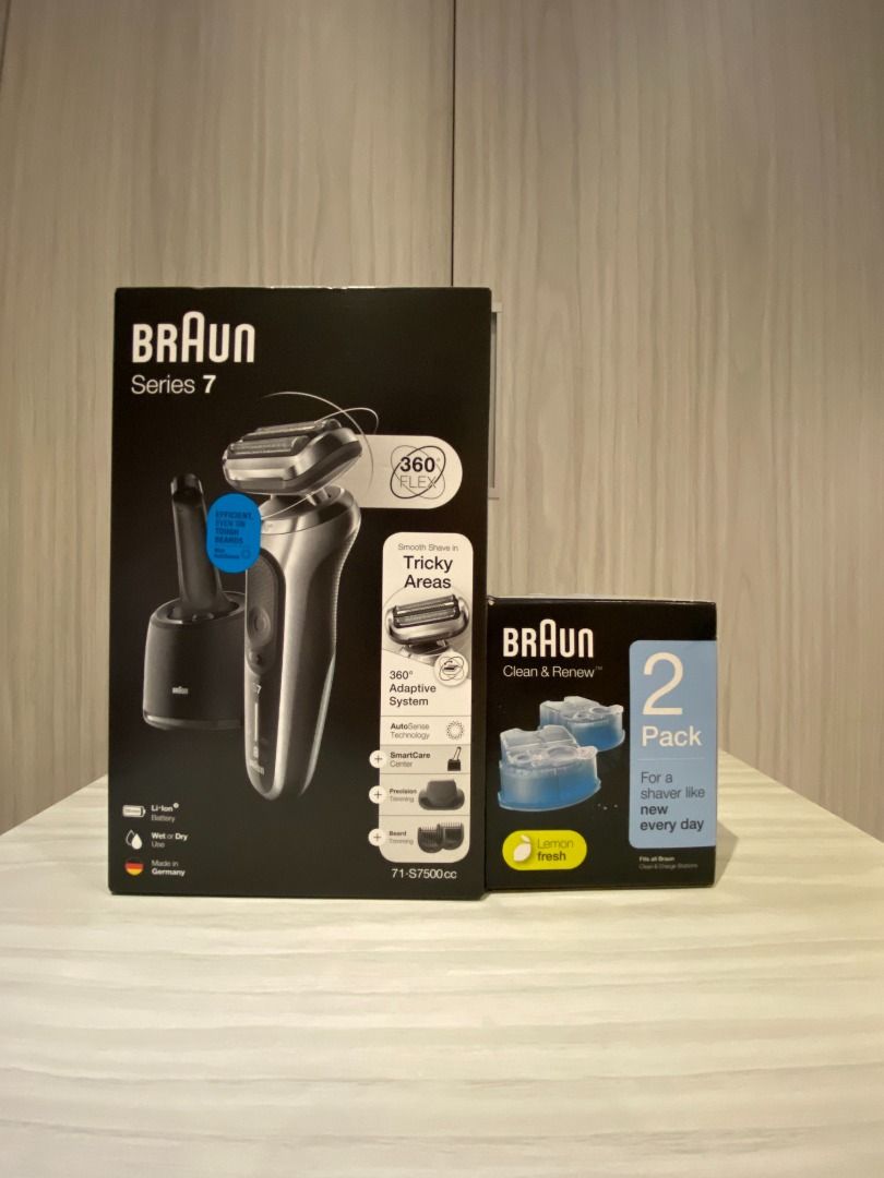 Braun Series 7 Wet&Dry - Clean and Renew System 