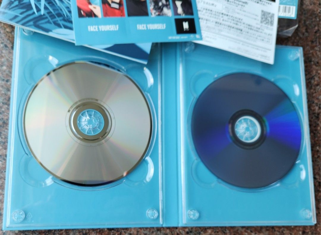 BTS FACE YOURSELF 防彈少年. CD + Blu ray 初回限定版, 音響器材, 音樂播放裝置 MP3及CD Player ...