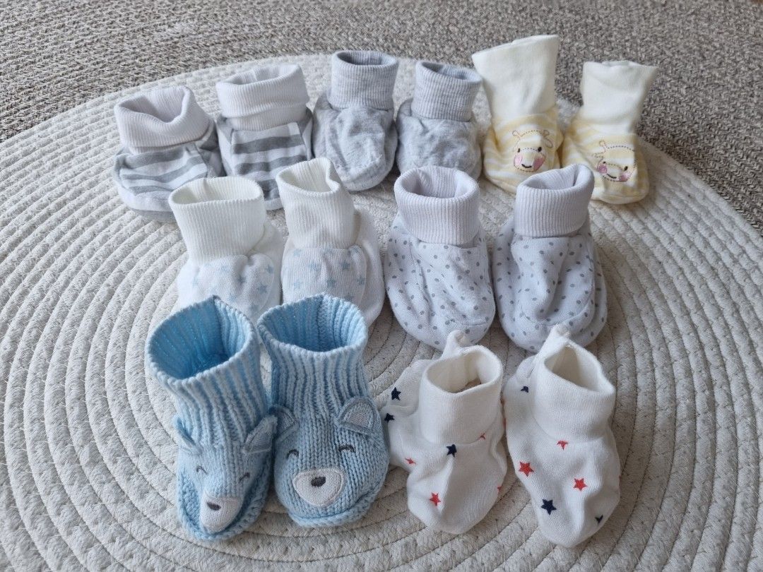 Bundle of Baby Bootie Shoes from Mothercare Marks Spencer etc