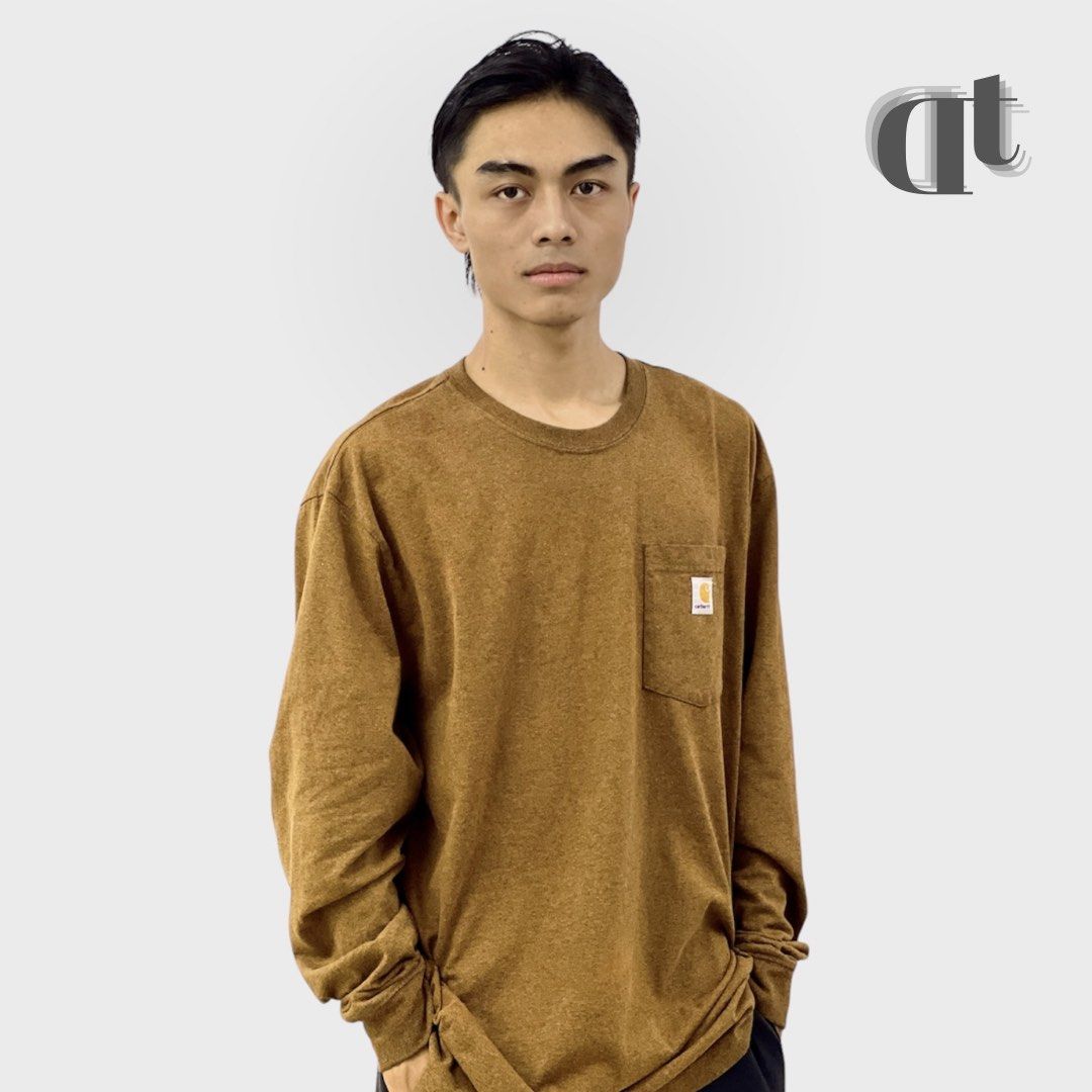 CARHARTT K126 LONG SLEEVE REGULAR FIT TSHIRT Men s Fashion Tops