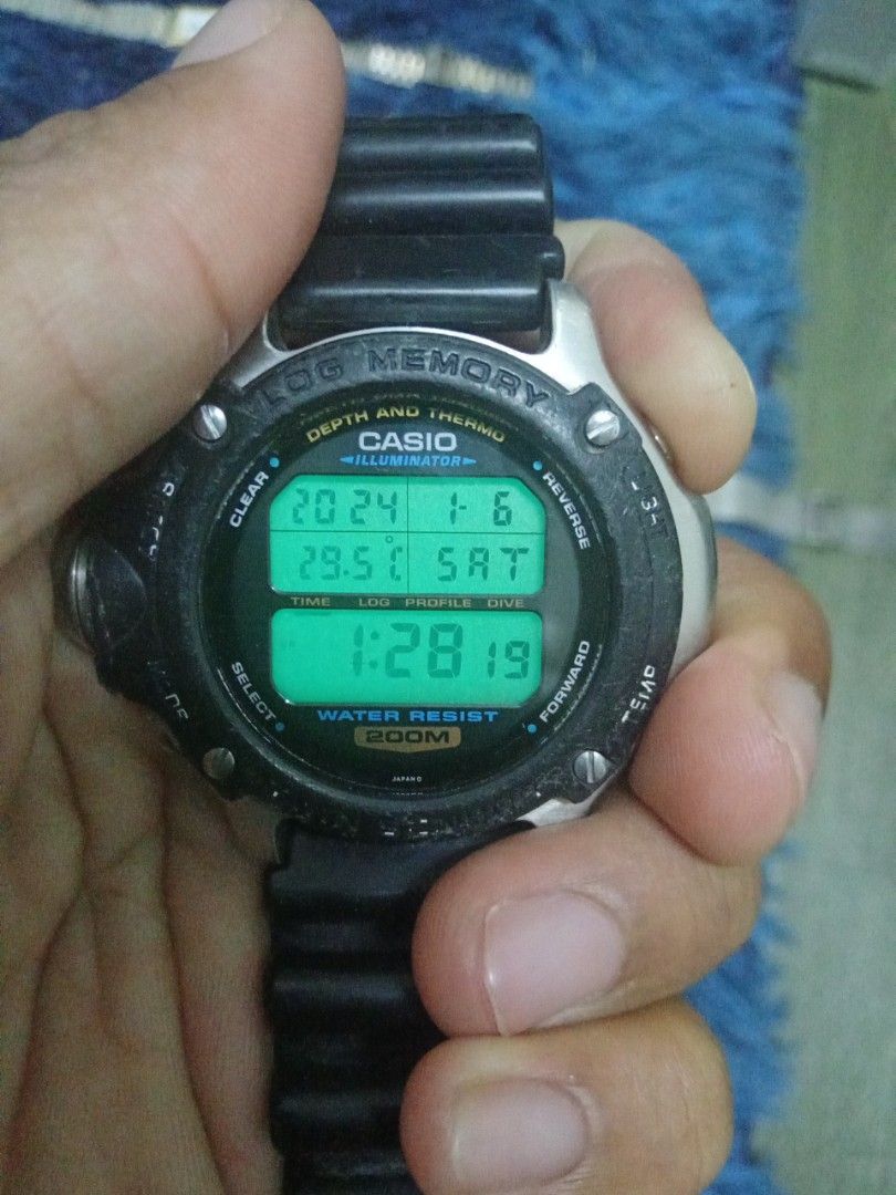 Casio dive computer store