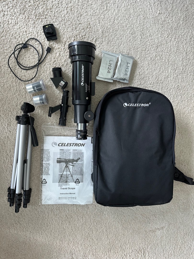 Celestron telescope travel scope D70, Photography, Photography