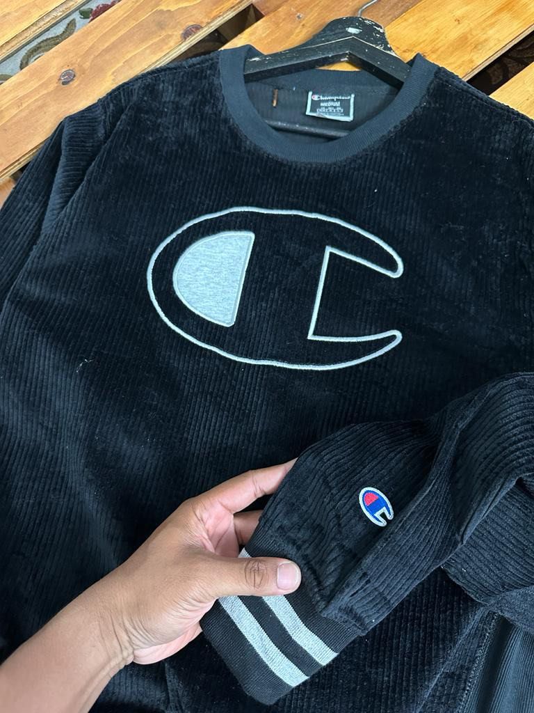 Champion big c crewneck store sweatshirt
