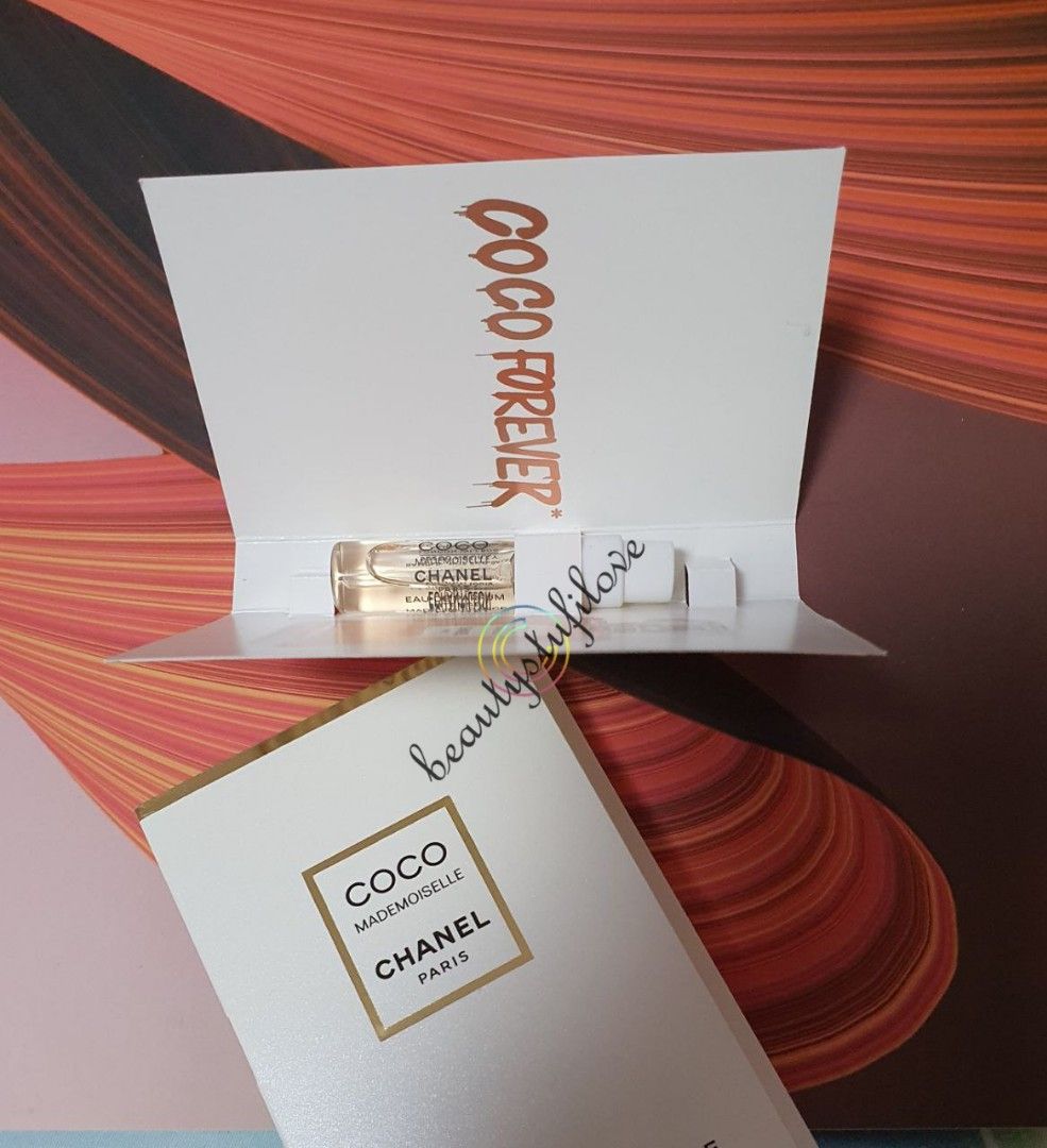 Coco chanel on sale perfume samples