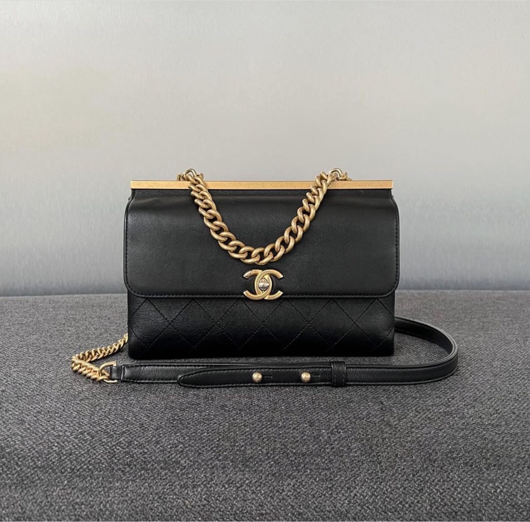 Chanel coco luxe flap discount bag