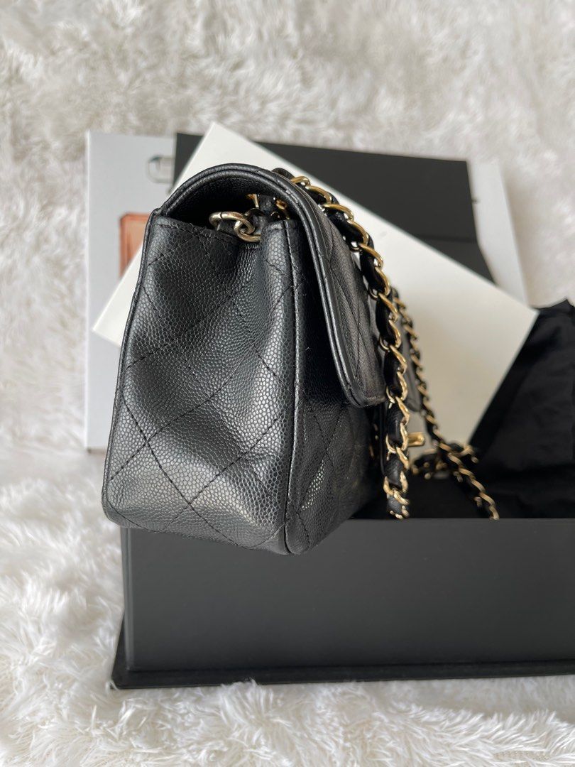 RESERVED-Chanel Mini Rectangular Black GHW (#23), Luxury, Bags ...