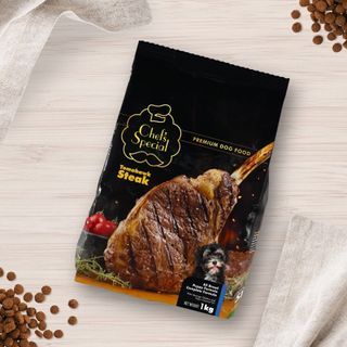 Chef’s Special Premium Dog Food Tomahawk Steak