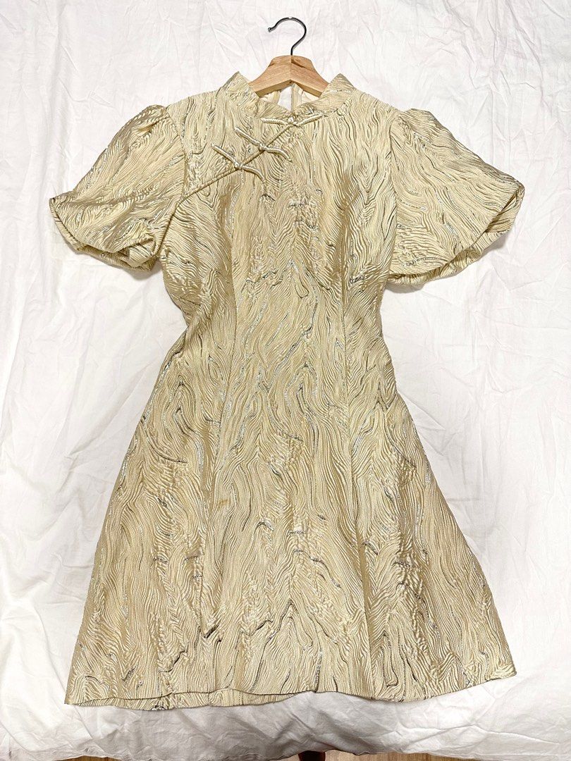 Brocade cheongsam deals dress
