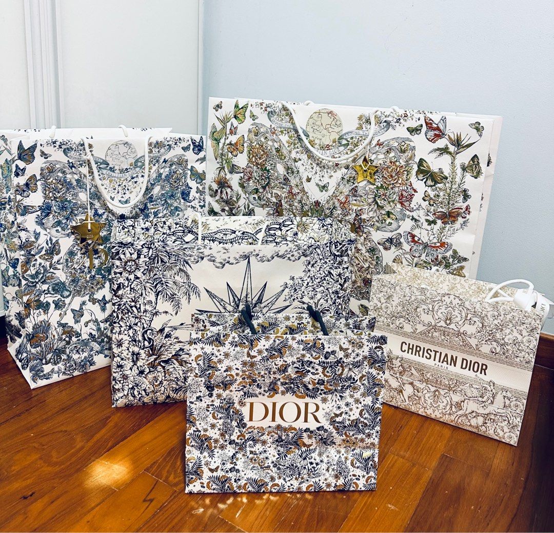 Christian Dior Paper Bags