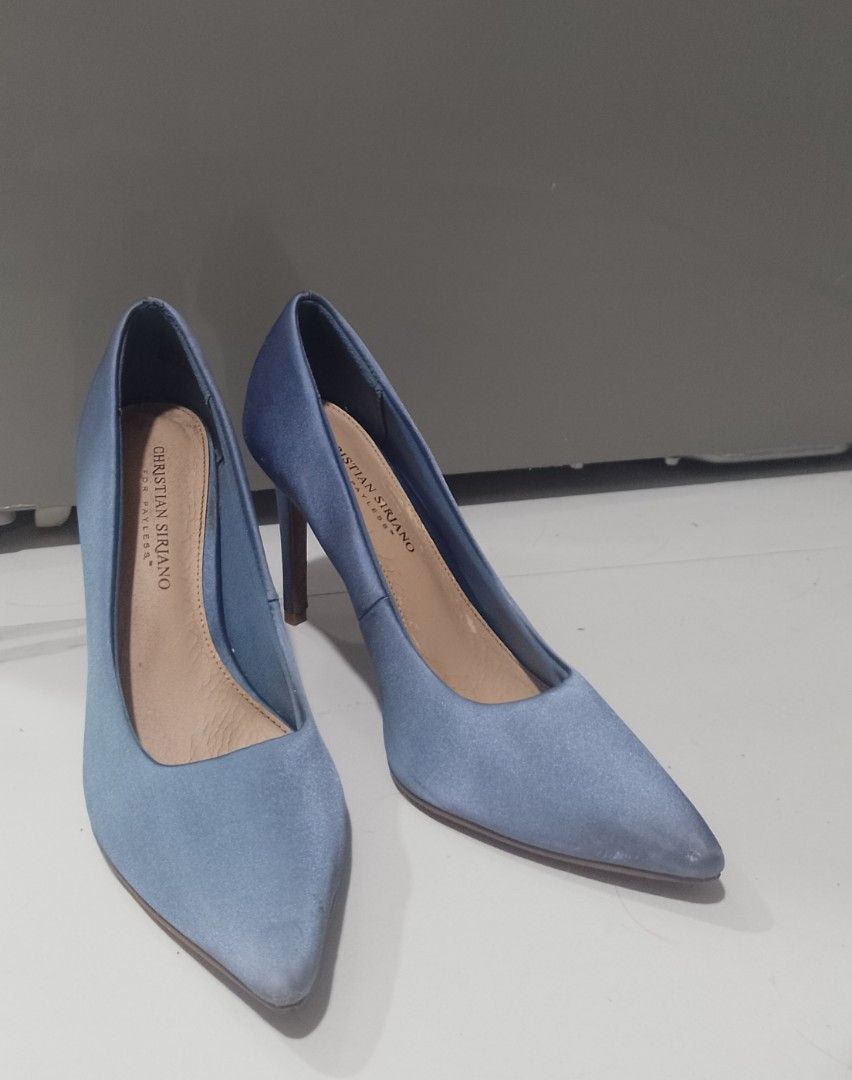 Christian Siriano for Payless powder blue point toe pump 4 heels stiletto Women s Fashion Footwear Heels on Carousell